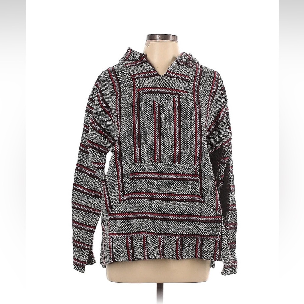 Franks hooded pullover sweater size L